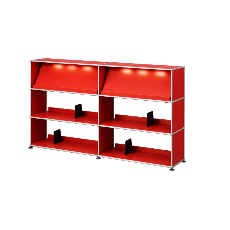 USM Vinyl Display Cabinet 3x2
