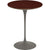 Saarinen Side Table - 16" Round side/end table Knoll Grey Reff Dark Cherry 