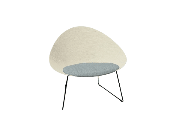 Adell Sled Base Lounge Chair lounge chair Arper 