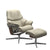 Reno Chair and Ottoman With Cross Base Chairs Stressless 