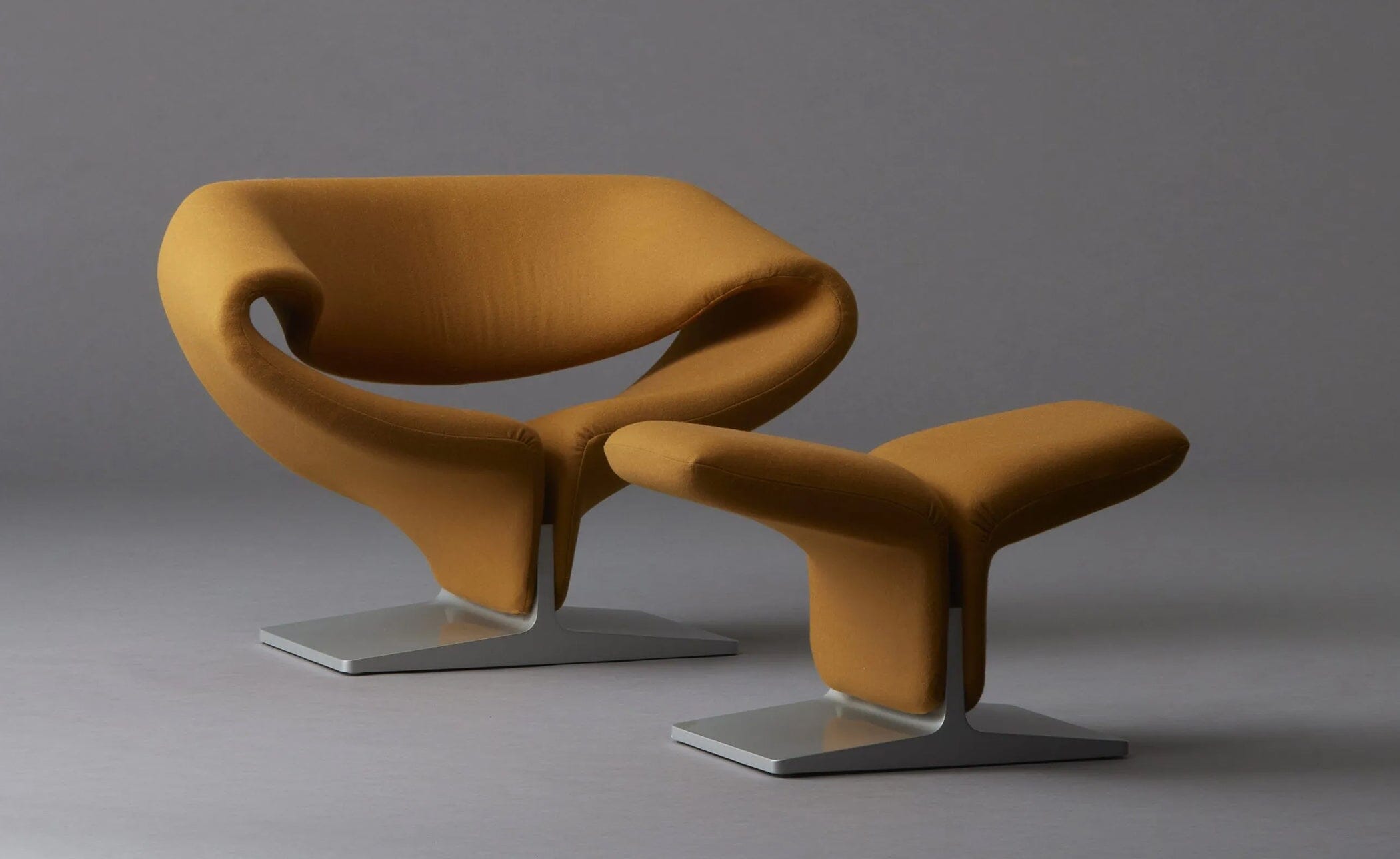 Gray Ribbon Chair Ribbon Chair - CA Modern Home