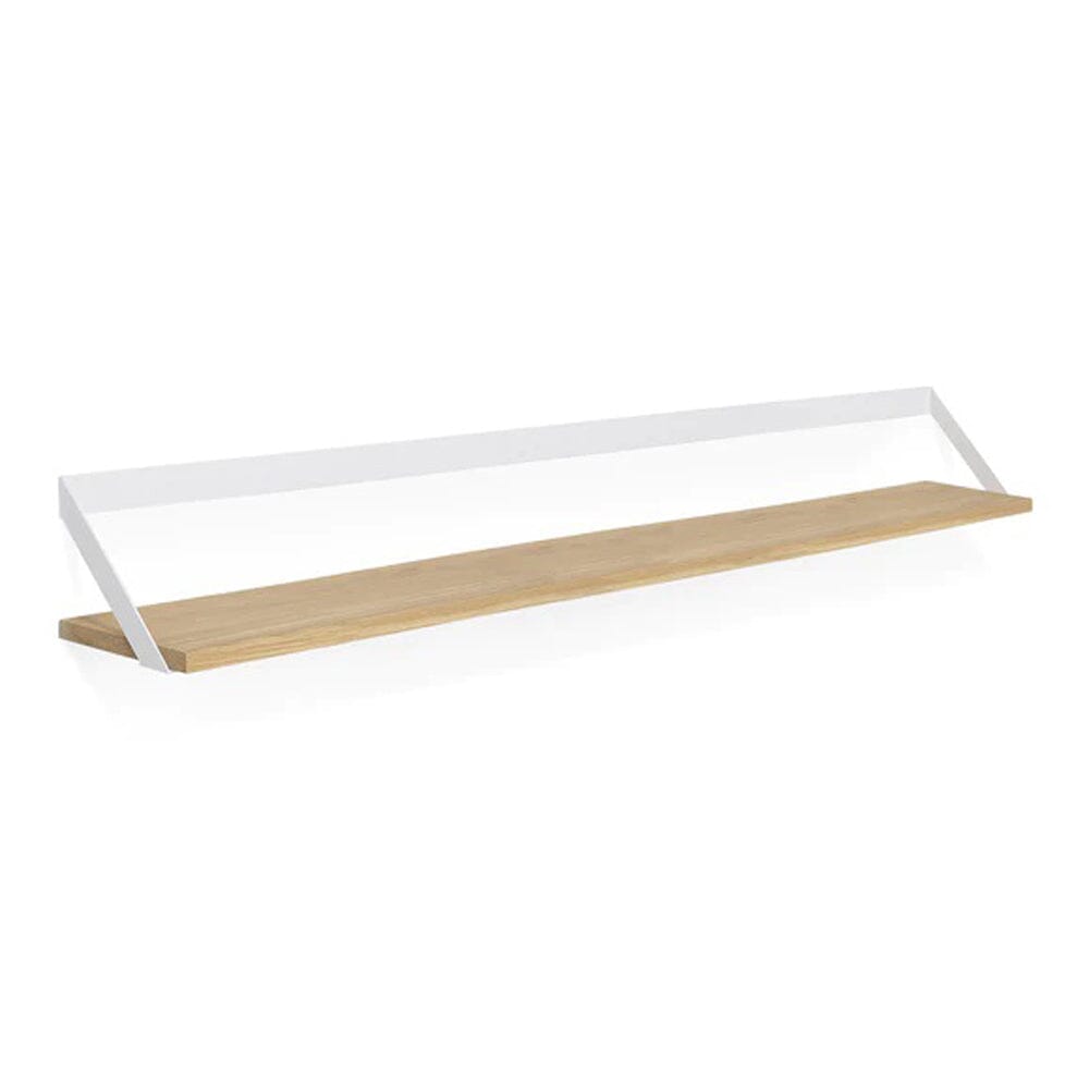 Ribbon Shelf Shelf Ethnicraft Large: 55 In Width Oak / White 