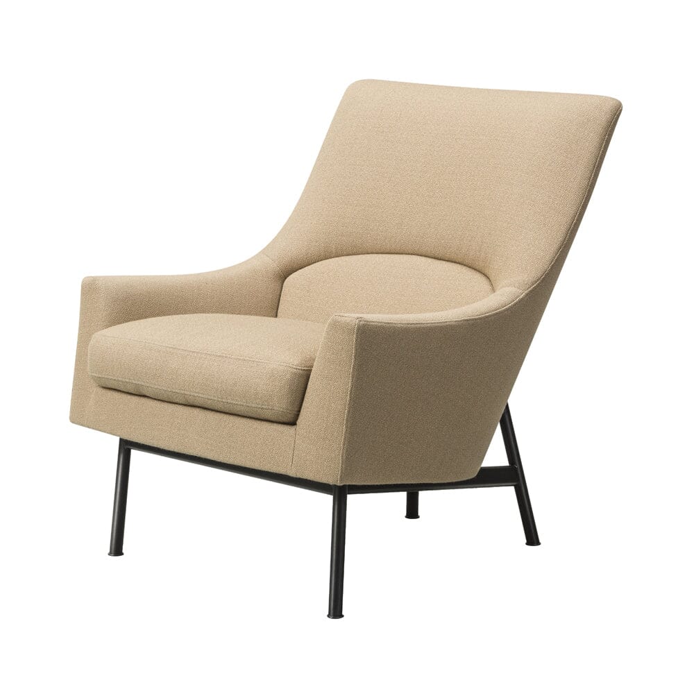 Risom A-Chair with Metal Base lounge chair Fredericia 