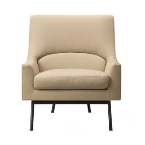 Risom A-Chair with Metal Base lounge chair Fredericia 