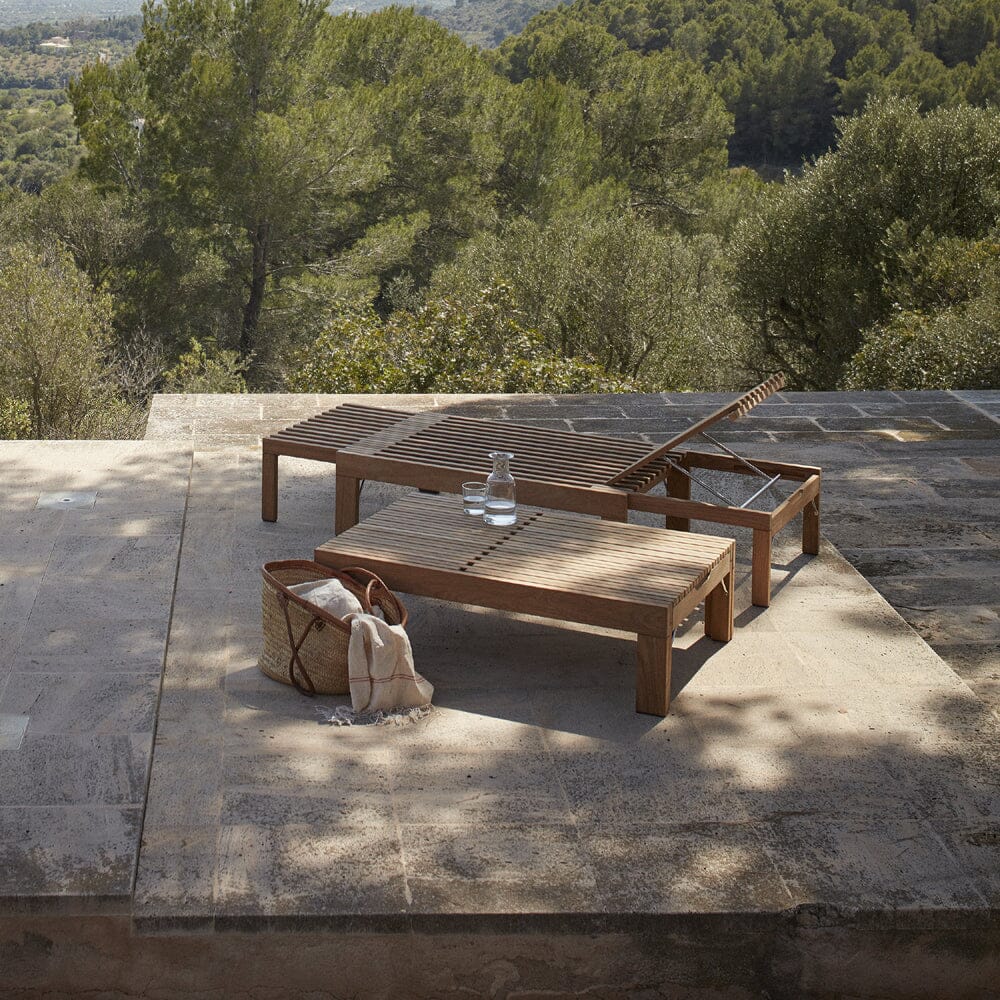 Riviera Lounge chaise lounge Skagerak by Fritz Hansen 