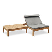 Riviera Lounge chaise lounge Skagerak by Fritz Hansen Ash Cushion +$709.00 