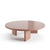 Roopa Round Coffee Table Coffee Tables Arper Pink Jaipur 