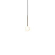 Bola Sphere Pendant Light Pendant Lights Pablo Rose Gold 4" 