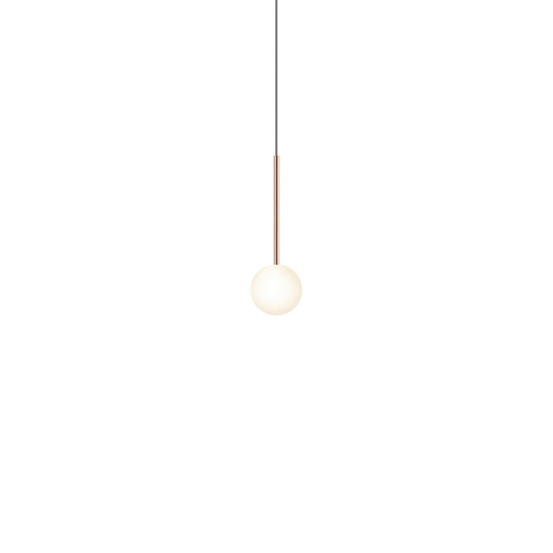 Bola Sphere Pendant Light Pendant Lights Pablo Rose Gold 4" 