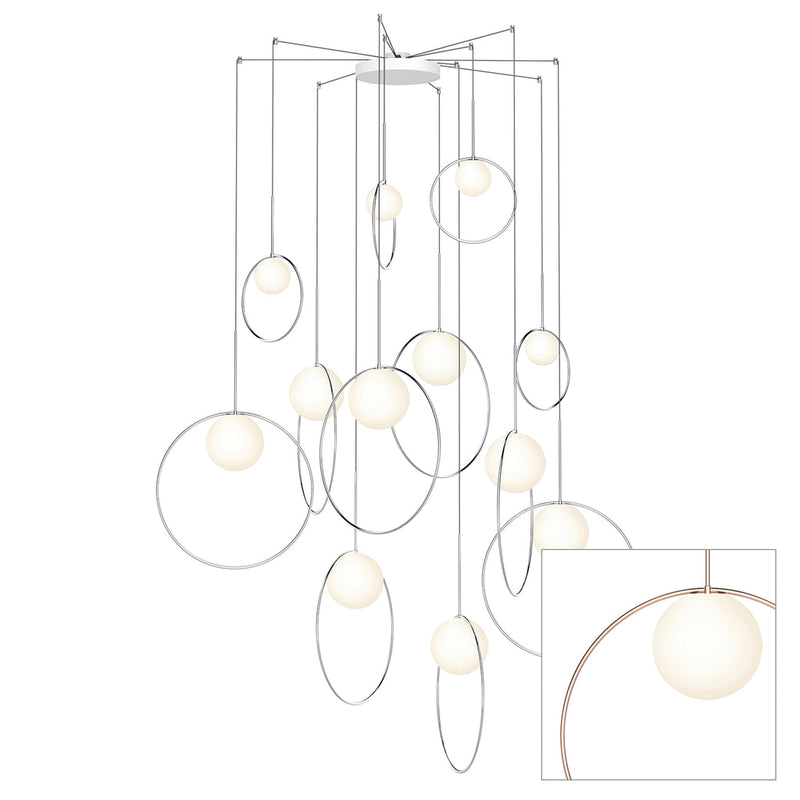 Bola Halo Multi-Light Pendant 11