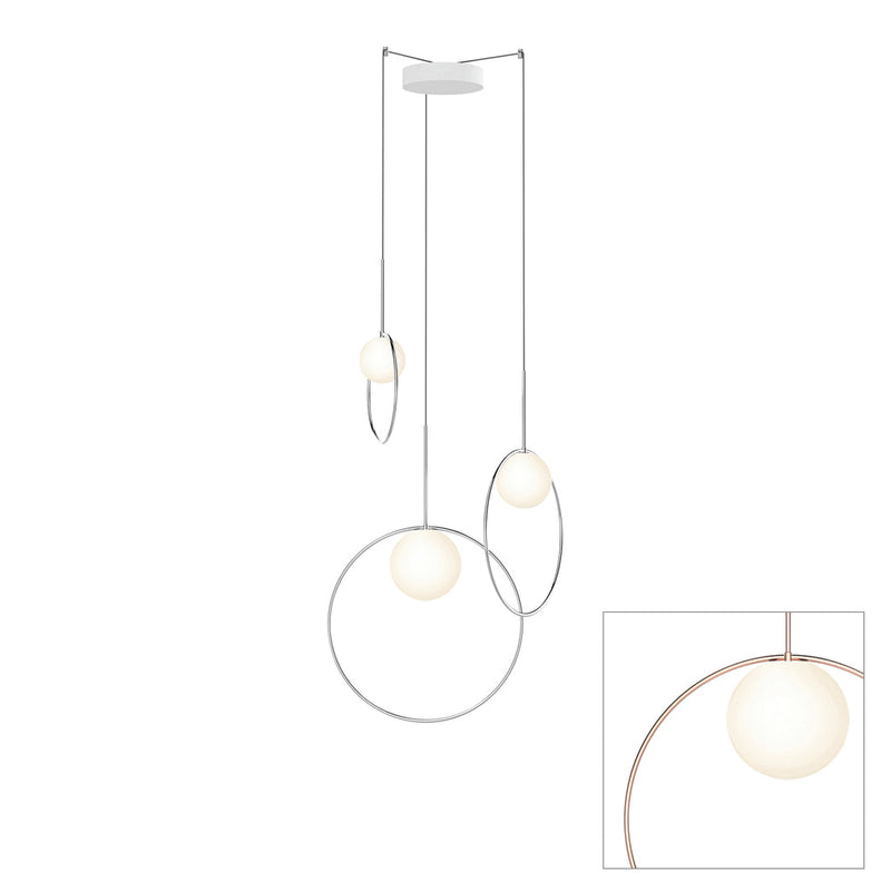 Bola Halo Multi-Light Pendant 3