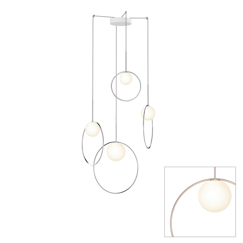 Bola Halo Multi-Light Pendant 4