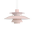 PH 5 Pendant Light hanging lamps Louis Poulsen Monochrome Pale Rose 