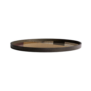 Round Angle Glass Tray