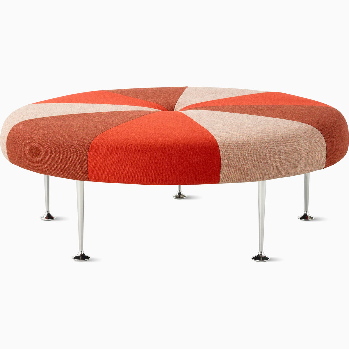 Girard Color Wheel Ottoman ottomans herman miller Beck Russet 