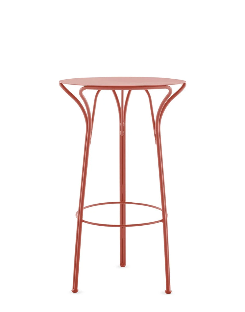 Hiray High Table Tables Kartell Rust 