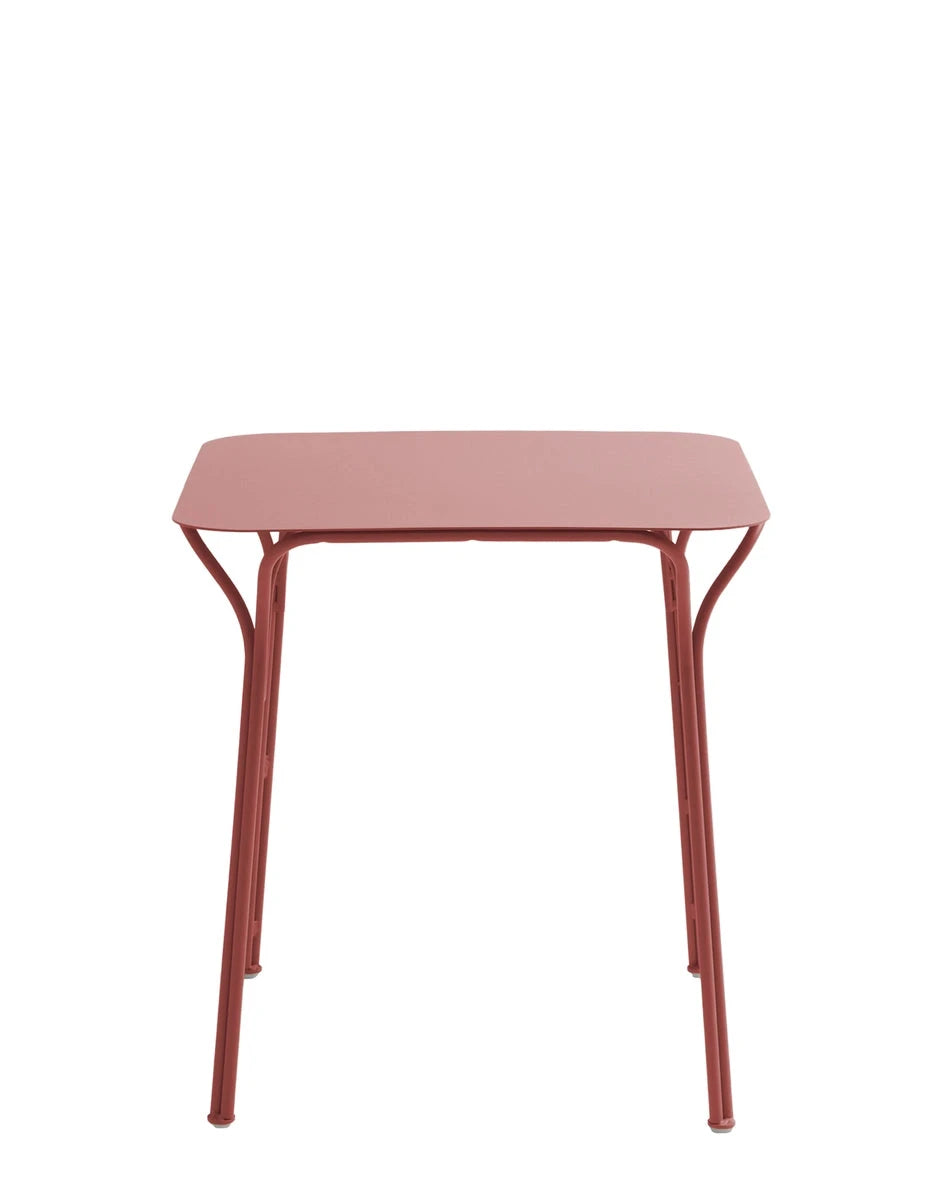 Hiray Dining Table Tables Kartell Rust Square Top 