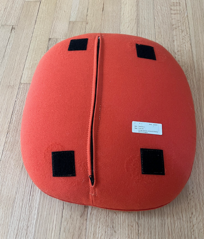 Saarinen Armless Tulip Chair Cushion - Orange