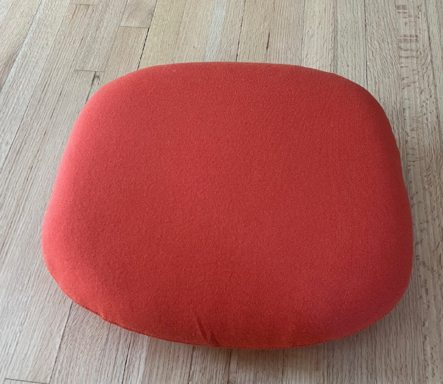 Saarinen Armless Tulip Chair Cushion - Orange