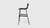 Lecture Stool Upholstered stool Gus Modern 