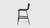 Lecture Stool Upholstered stool Gus Modern 