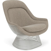 Platner Polished Nickel Easy Chair lounge chair Knoll 