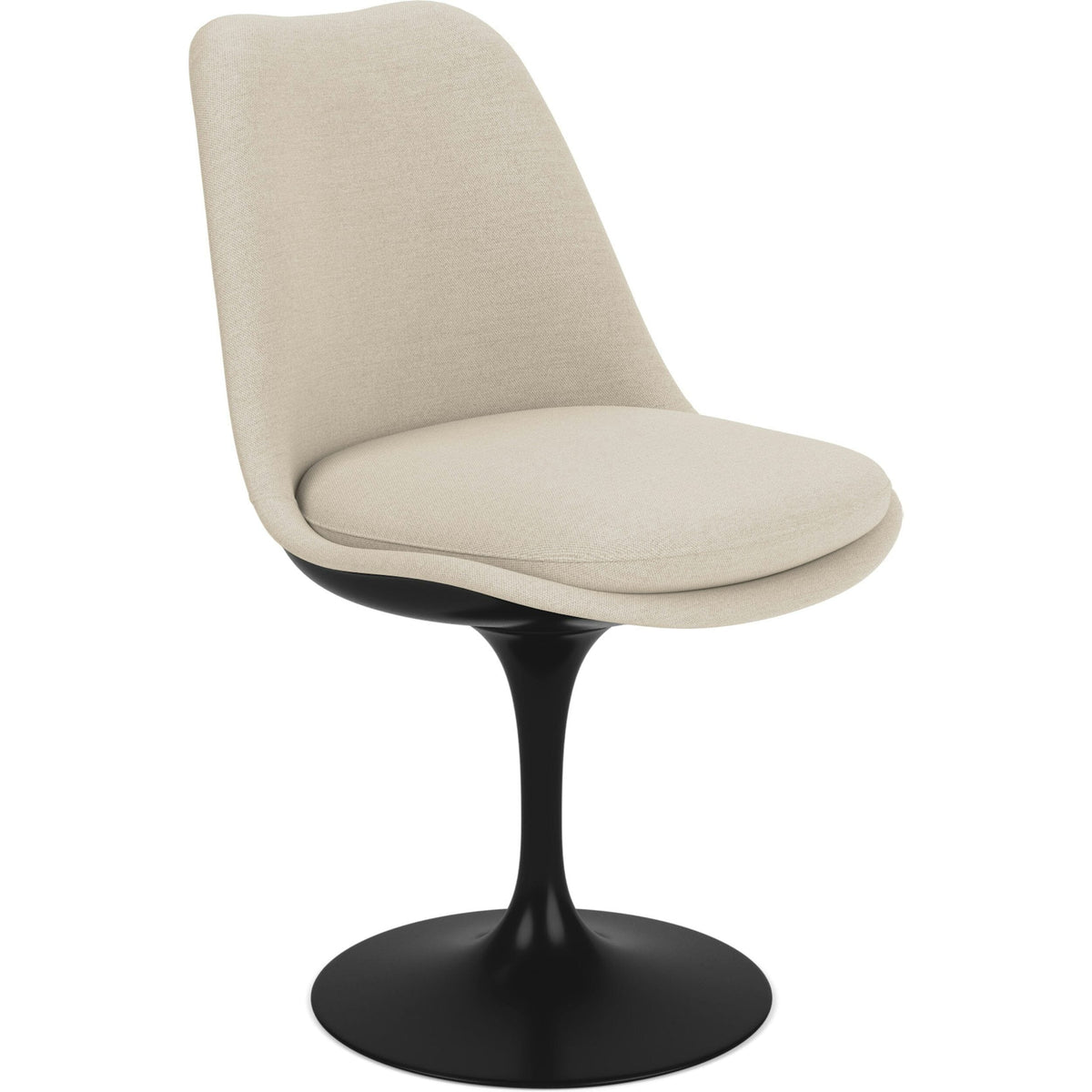 Saarinen Tulip Armless Chair - Upholstered Side/Dining Knoll 