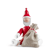 Kay Bojesen Santa Claus, Red/White, view 2