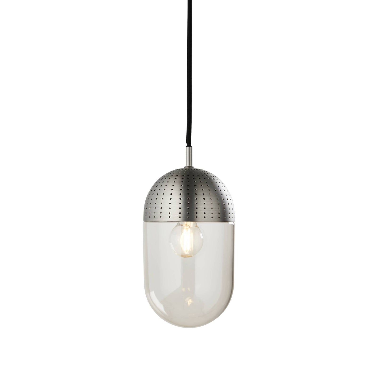 Dot Pendant Light hanging lamps Woud Large - 8.2" Satin Plated 