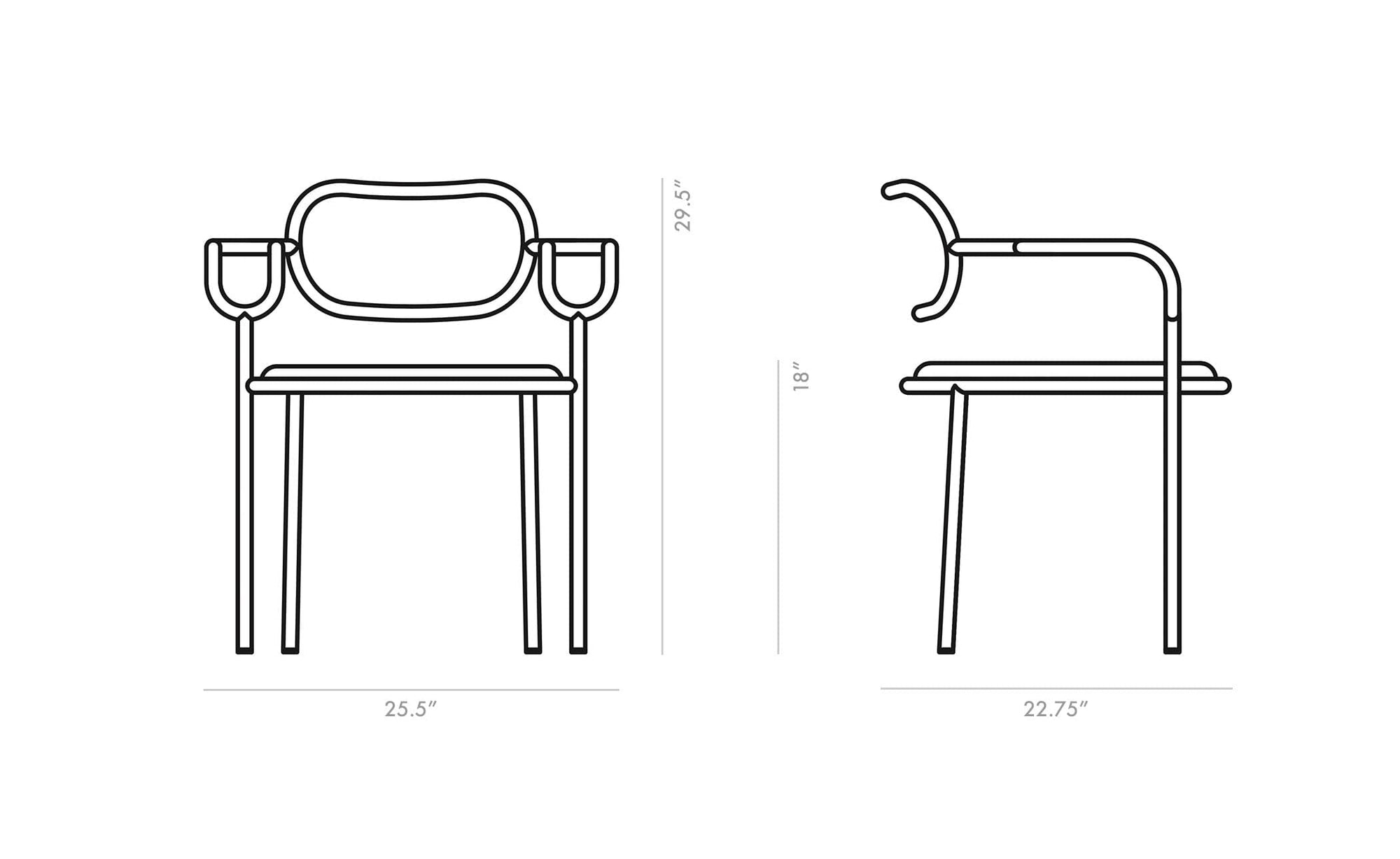 Kuramata 01 Chair Dining Chair Cappellini 