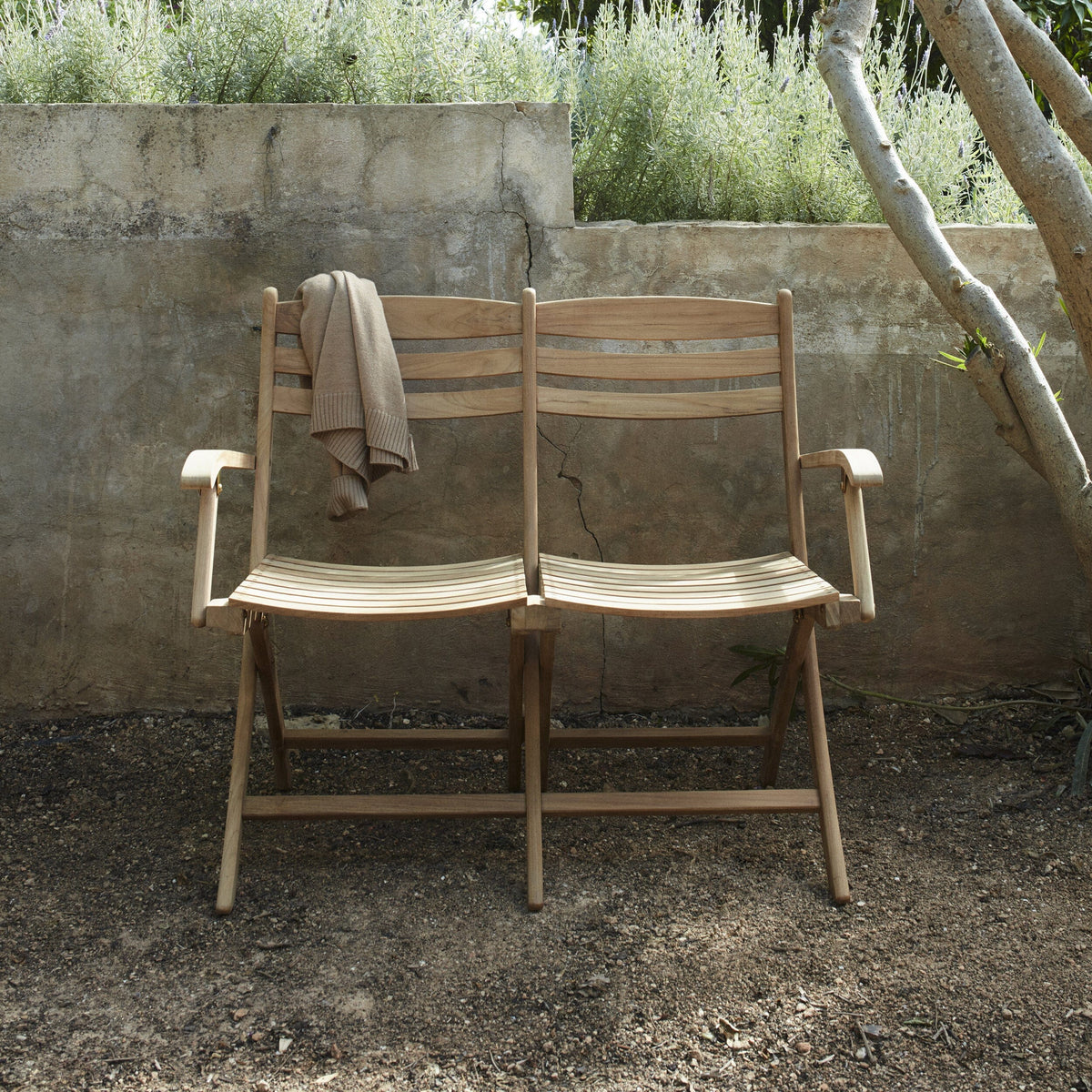 Selandia 2-Seater Chair Chairs Skagerak by Fritz Hansen 