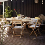 Selandia Extendable Dining Table Tables Skagerak by Fritz Hansen 