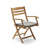 Selandia Folding Armchair Chairs Skagerak by Fritz Hansen Ash 