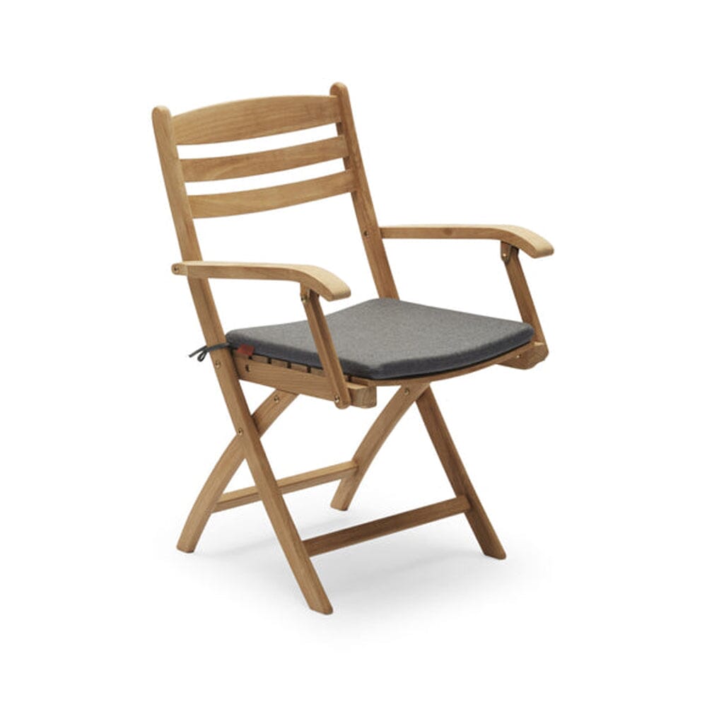 Selandia Folding Armchair Chairs Skagerak by Fritz Hansen Charcoal 