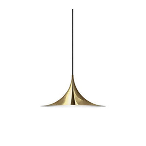 Semi Pendant Lamp Pendant Lights Gubi Small Polished Brass 