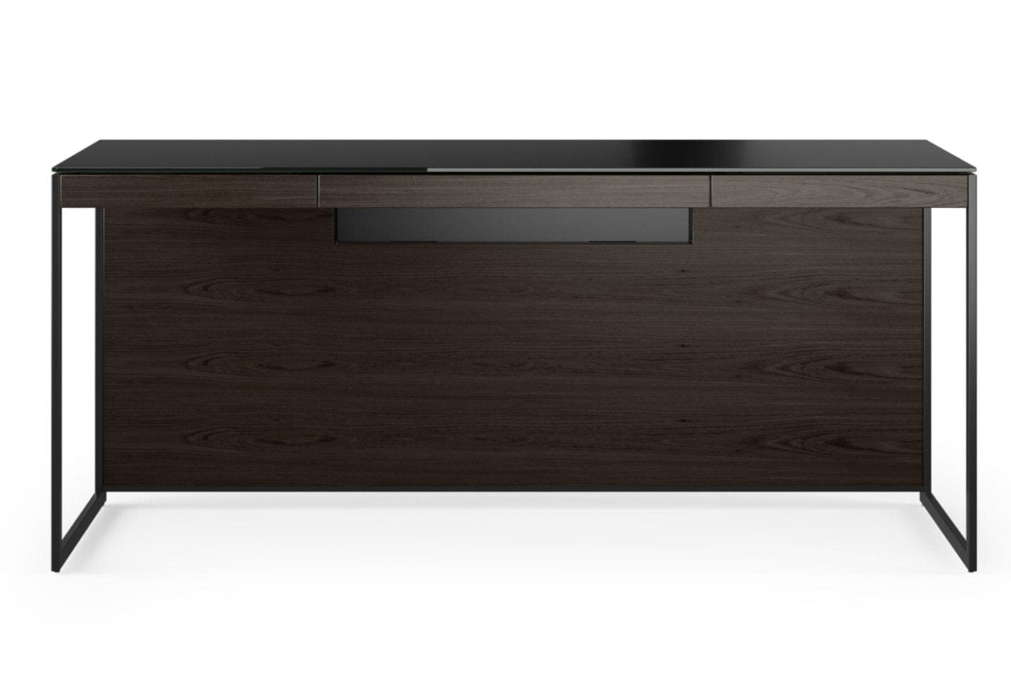 Sequel 20 Desk 6101 Desk's BDI Charcoal Stained Ash Black 