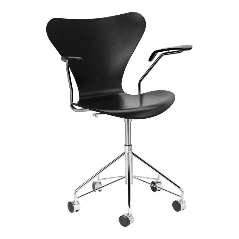 Series 7 Swivel Arm Chair Dining chairs Fritz Hansen 
