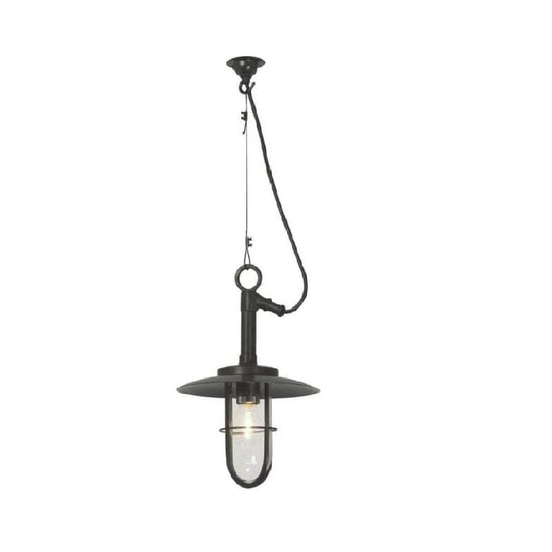 Ship’s Well Glass Pendant With Visor Pendant Lights Original BTC 