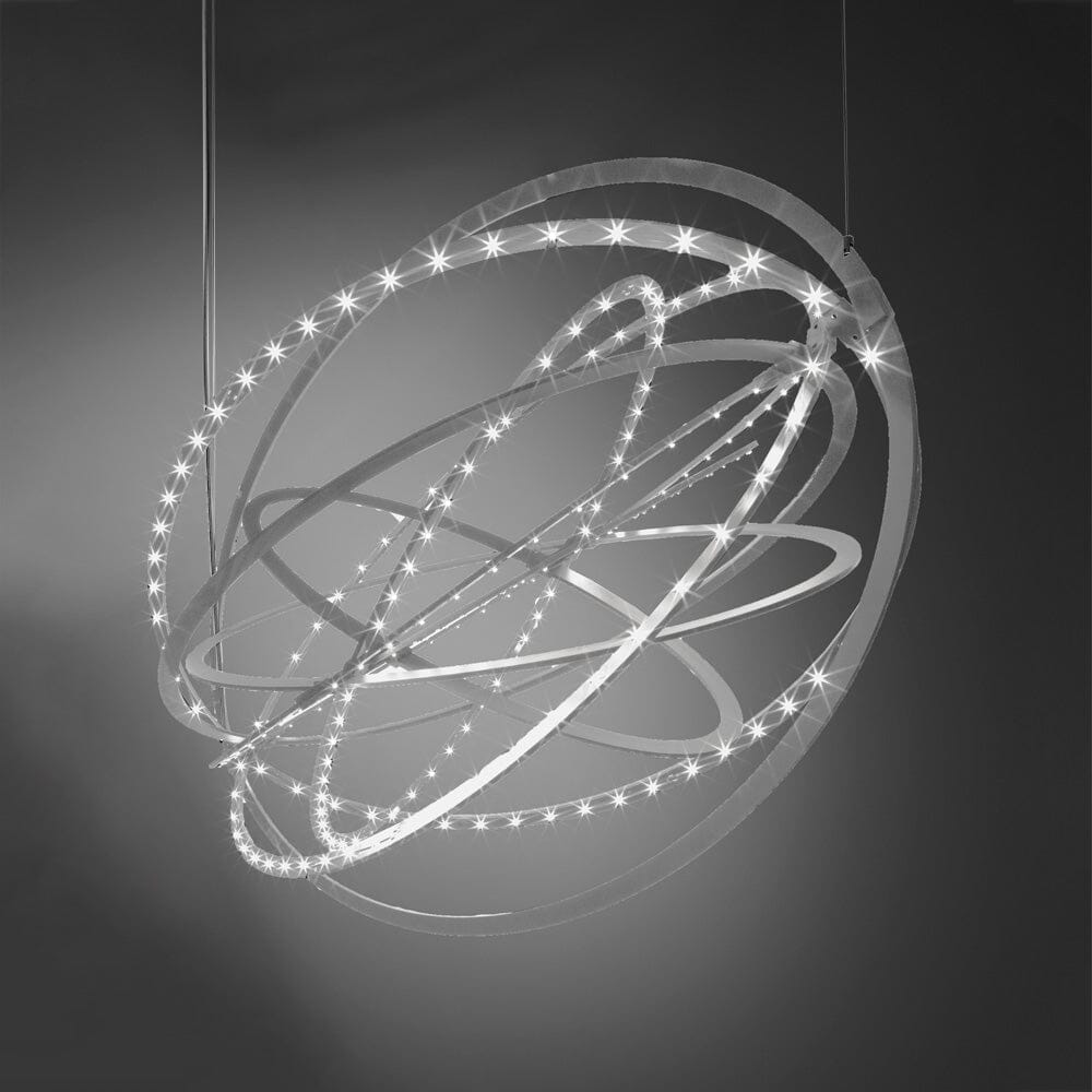 Copernico Suspension hanging lamps Artemide Silver/Grey Dimmable 2-Wire 