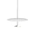 Sky Dome Pendant Pendant Lights Pablo 18" - Polished Aluminum + White 