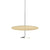 Sky Dome Pendant Pendant Lights Pablo 18" - Polished Aluminum + White Oak 