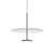 Sky Dome Pendant Pendant Lights Pablo 18" - Matte Black + White 