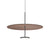 Sky Dome Pendant Pendant Lights Pablo 24" - Matte Black + Walnut 