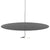 Sky Dome Pendant Pendant Lights Pablo 32" - Polished Aluminum + Black 