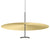 Sky Dome Pendant Pendant Lights Pablo 32" - Matte Black + Brushed Brass 