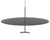 Sky Dome Pendant Pendant Lights Pablo 32" - Matte Black + Black 