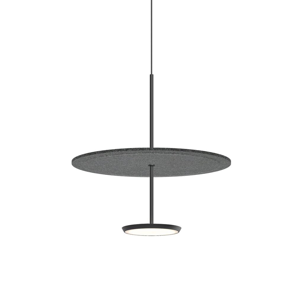 Sky Sound Pendant Light Pendant Lights Pablo 18&quot; - Matte Black + Anthracite 