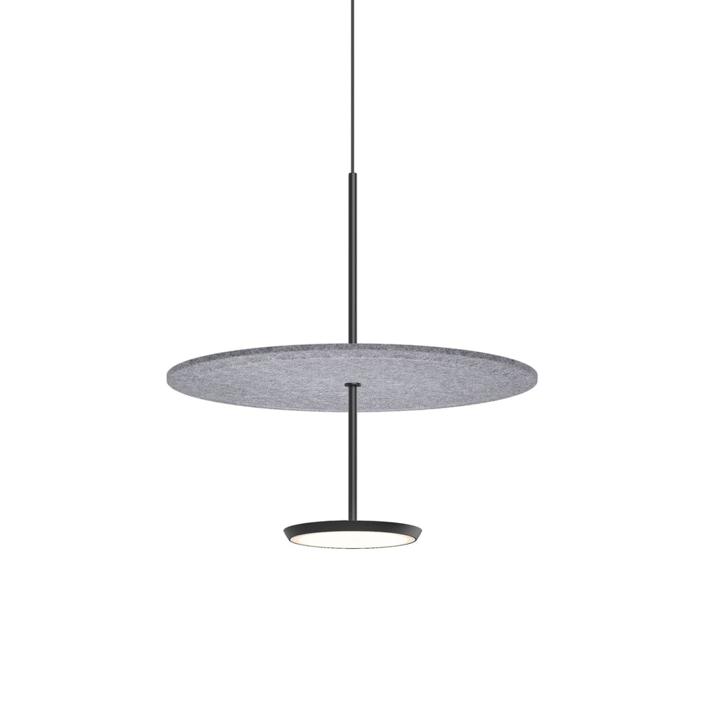 Sky Sound Pendant Light Pendant Lights Pablo 18" - Matte Black + Stone Grey 