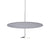 Sky Sound Pendant Light Pendant Lights Pablo 24" - - Polished Aluminum + Stone Grey 