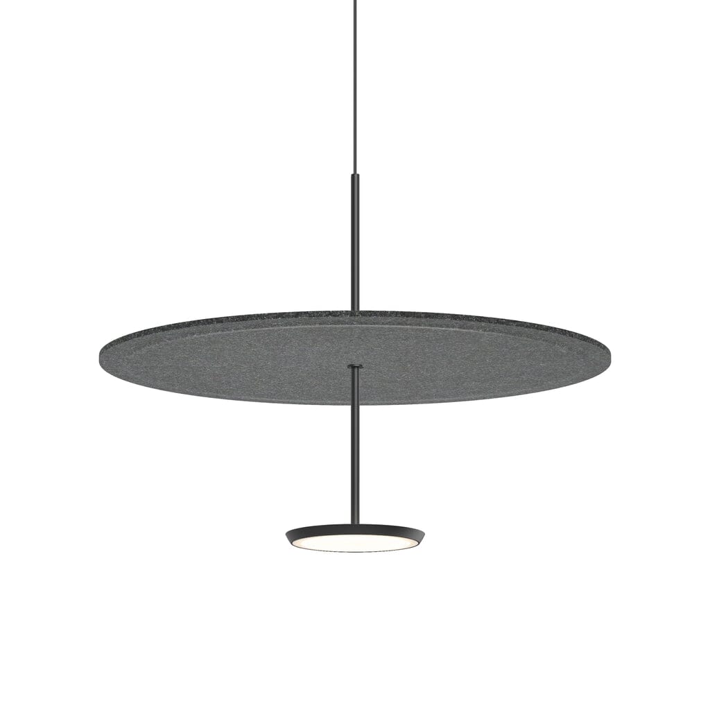 Sky Sound Pendant Light Pendant Lights Pablo 24" - Matte Black + Anthracite 